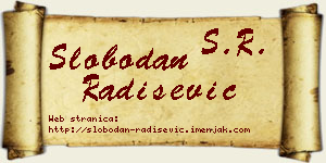 Slobodan Radišević vizit kartica